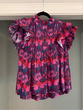 Oliphant Flutter Sleeve Top